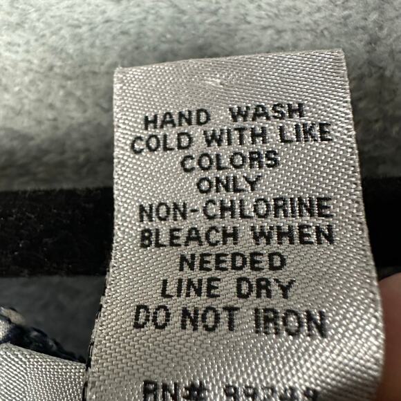 Catherines Top Womens 3X Blue 3/4 Length Sleeve Pleated Sequin Tunic Boho Career - Picture 10 of 14